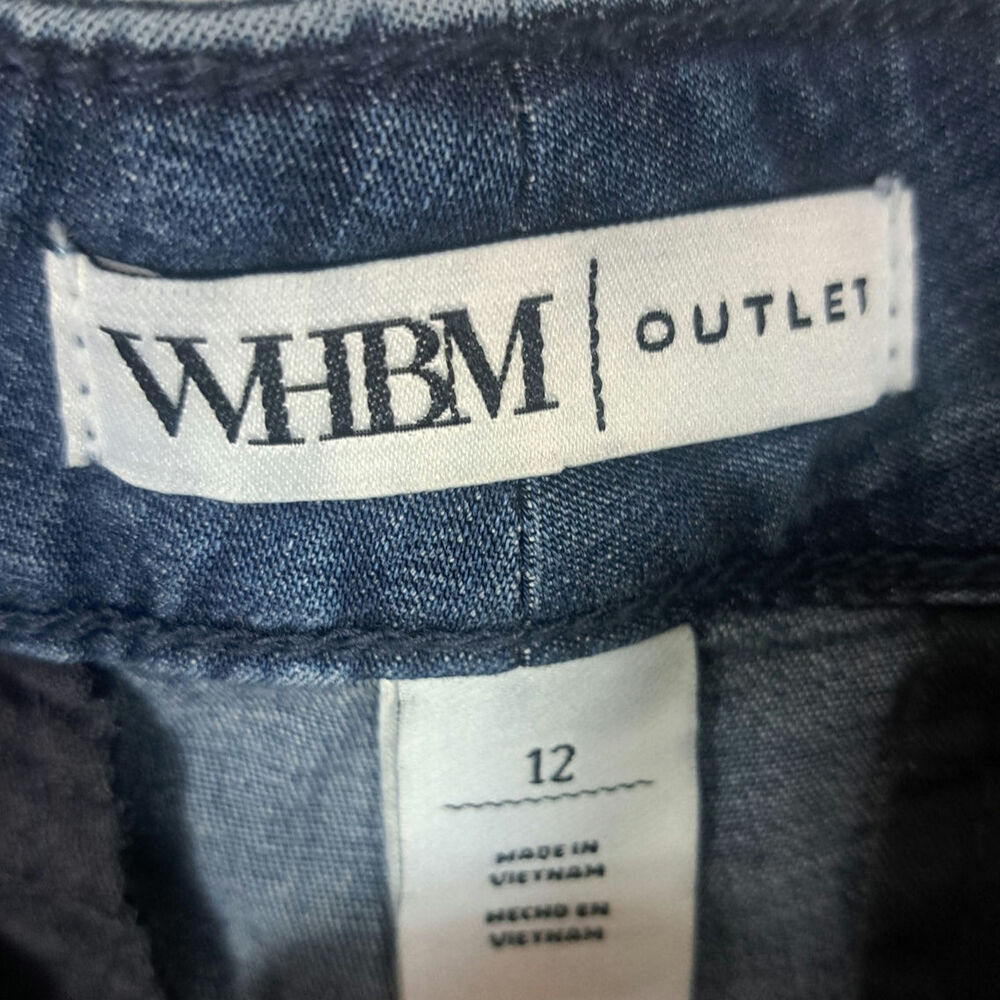 WHBM Outlet Women's Size 12 Soft Denim Shorts - Picture 4 of 6
